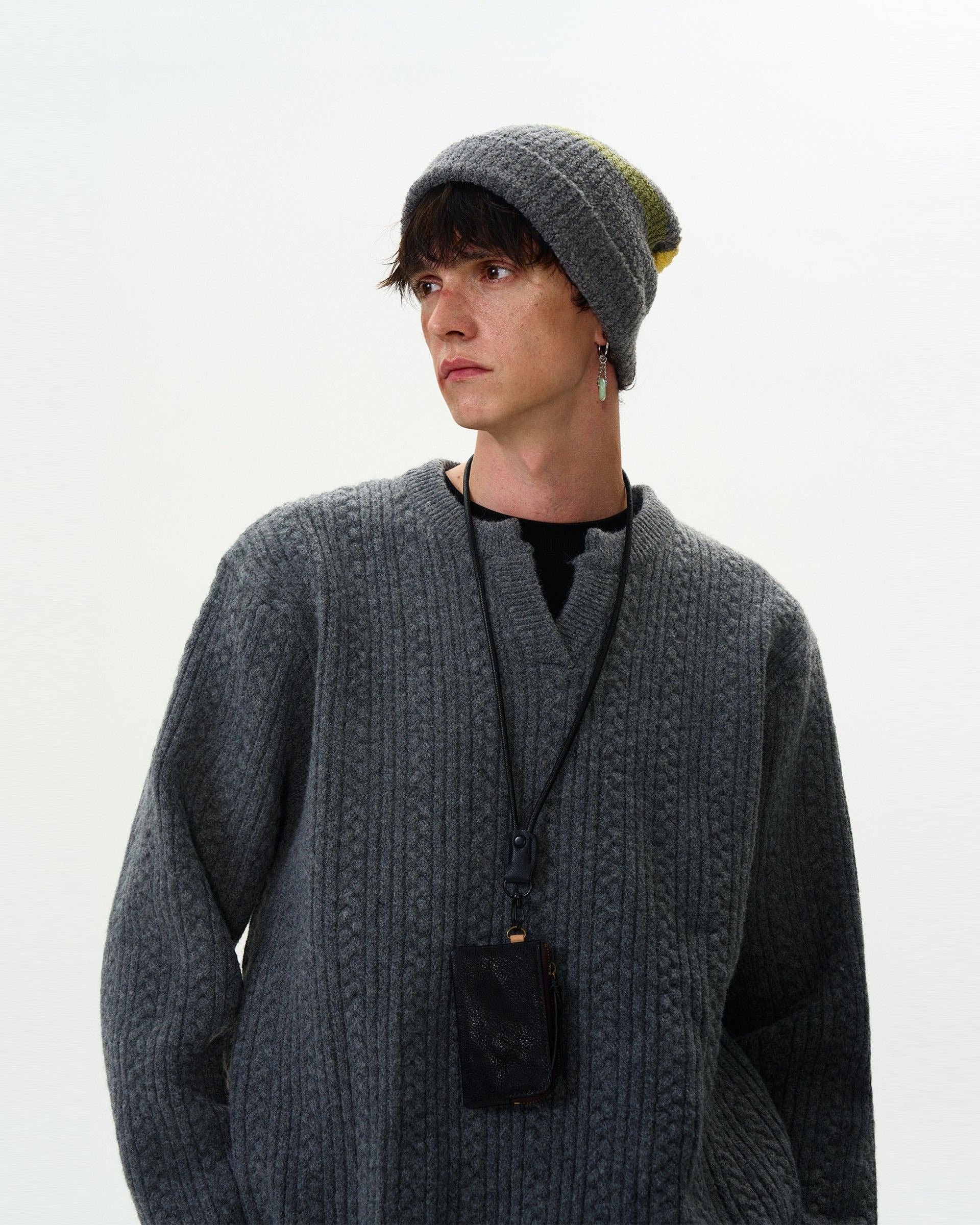 Seine Cable Knit Sweater - Revivo Avenue