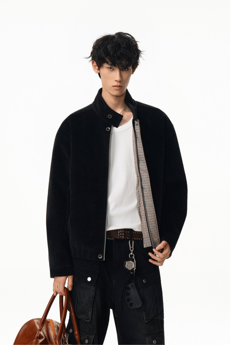 Soft Frame Corduroy Jacket - Revivo Avenue