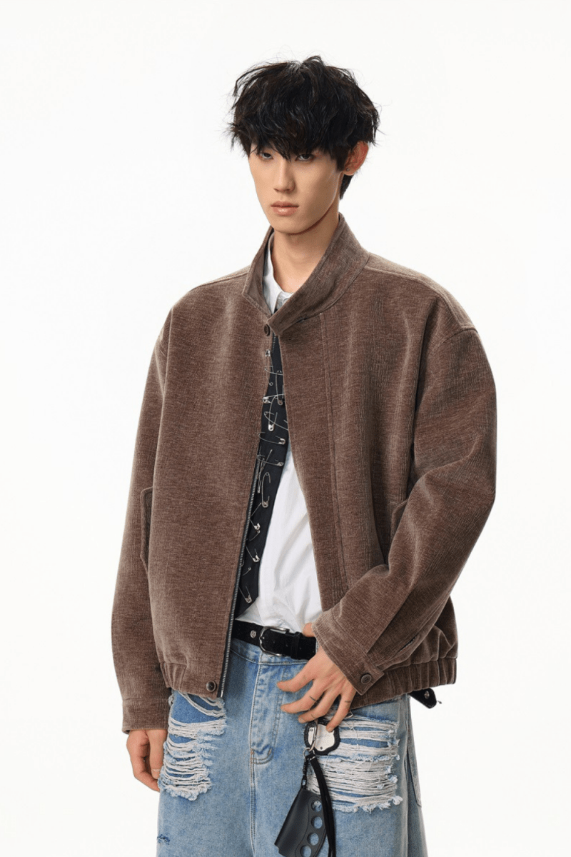 Soft Frame Corduroy Jacket - Revivo Avenue