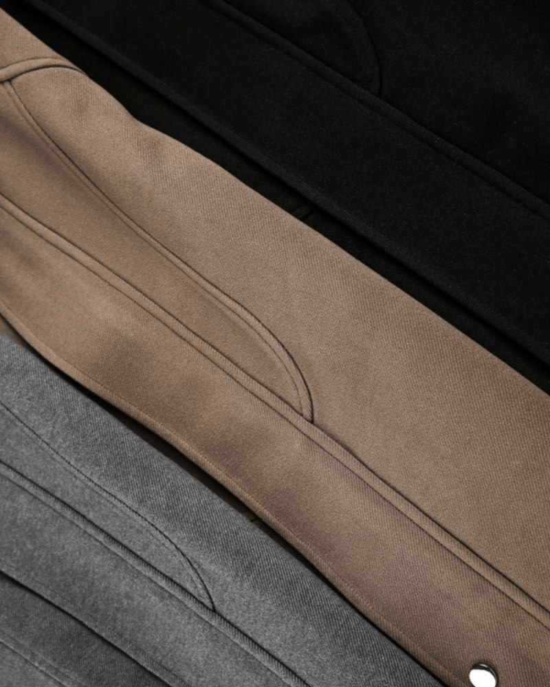 Structured Cotton Bomber Jacket - Revivo Avenue