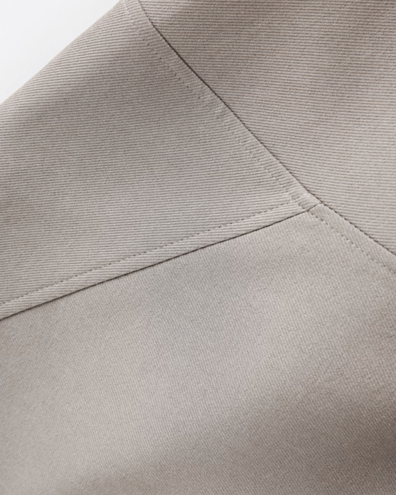 Structured Twill Bomber Jacket - Revivo Avenue