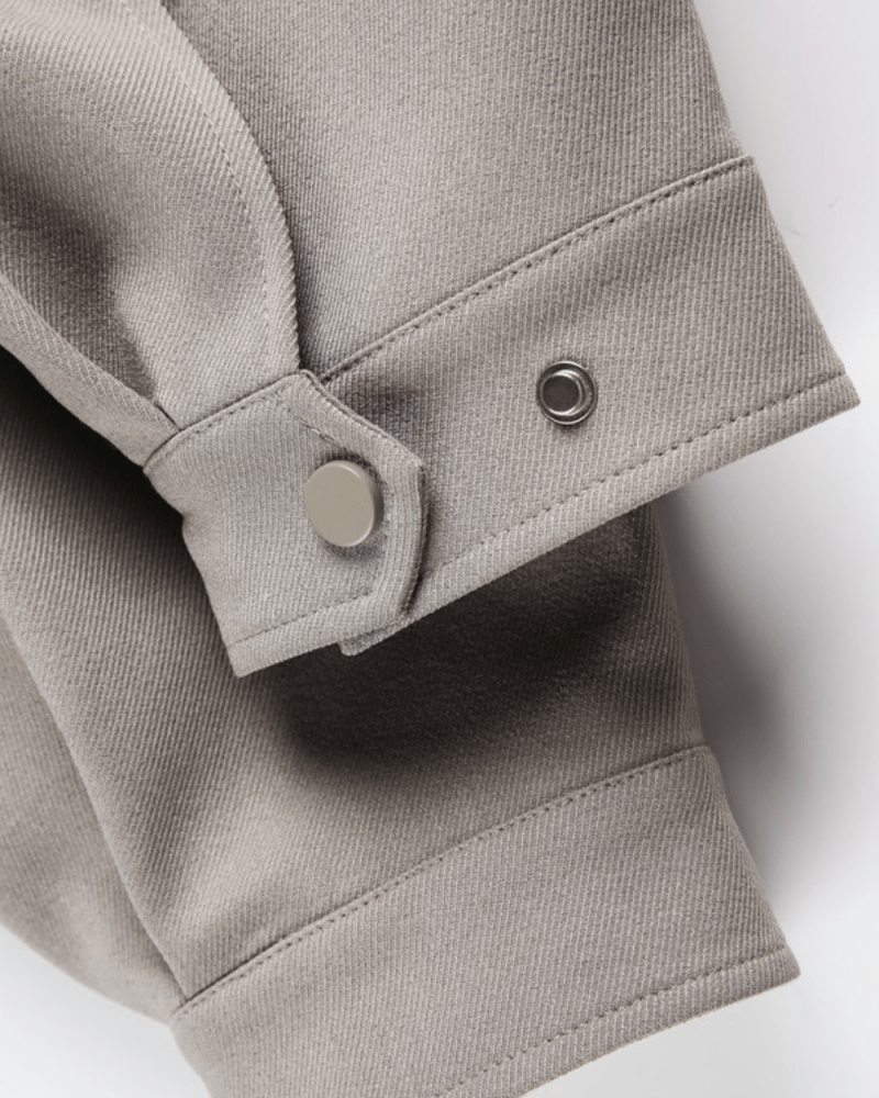 Structured Twill Bomber Jacket - Revivo Avenue