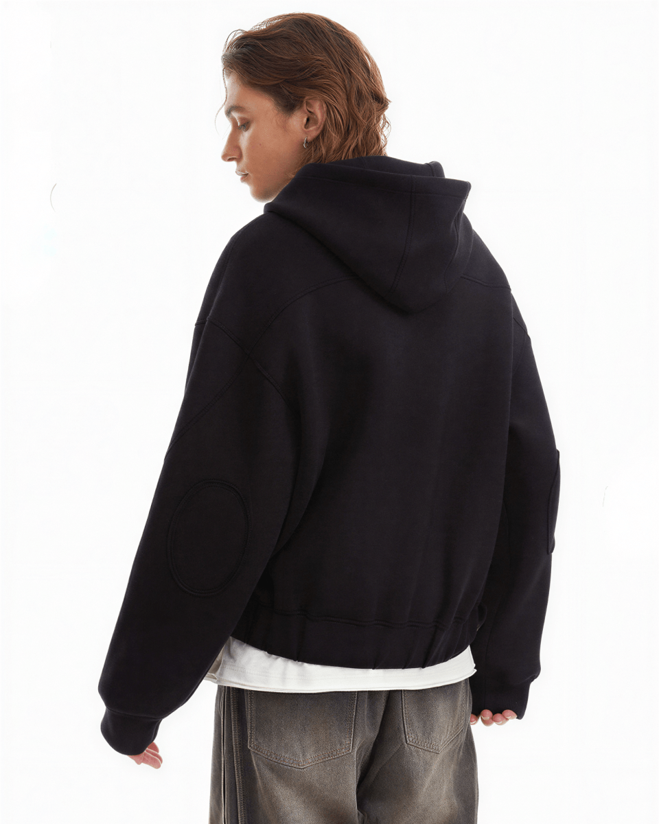 Studio Cropped Boxy Hoodie - Revivo Avenue