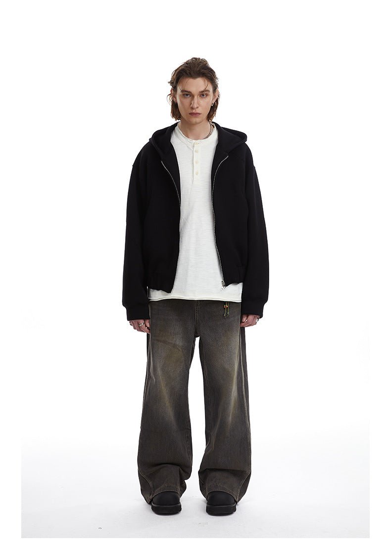 Studio Cropped Boxy Hoodie - Revivo Avenue