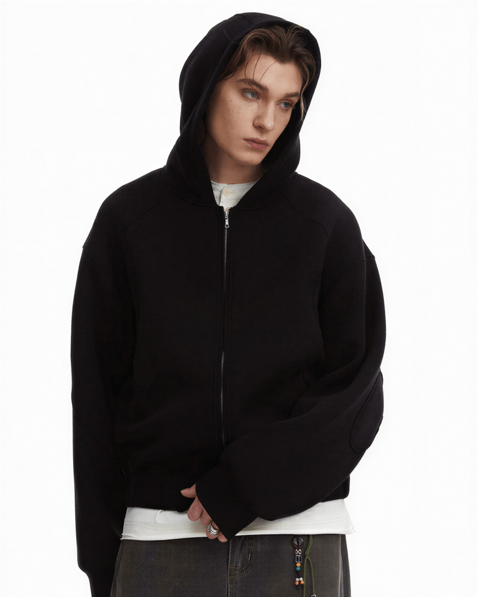Studio Cropped Boxy Hoodie - Revivo Avenue