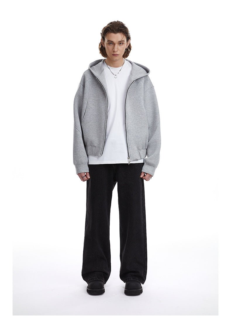 Studio Cropped Boxy Hoodie - Revivo Avenue