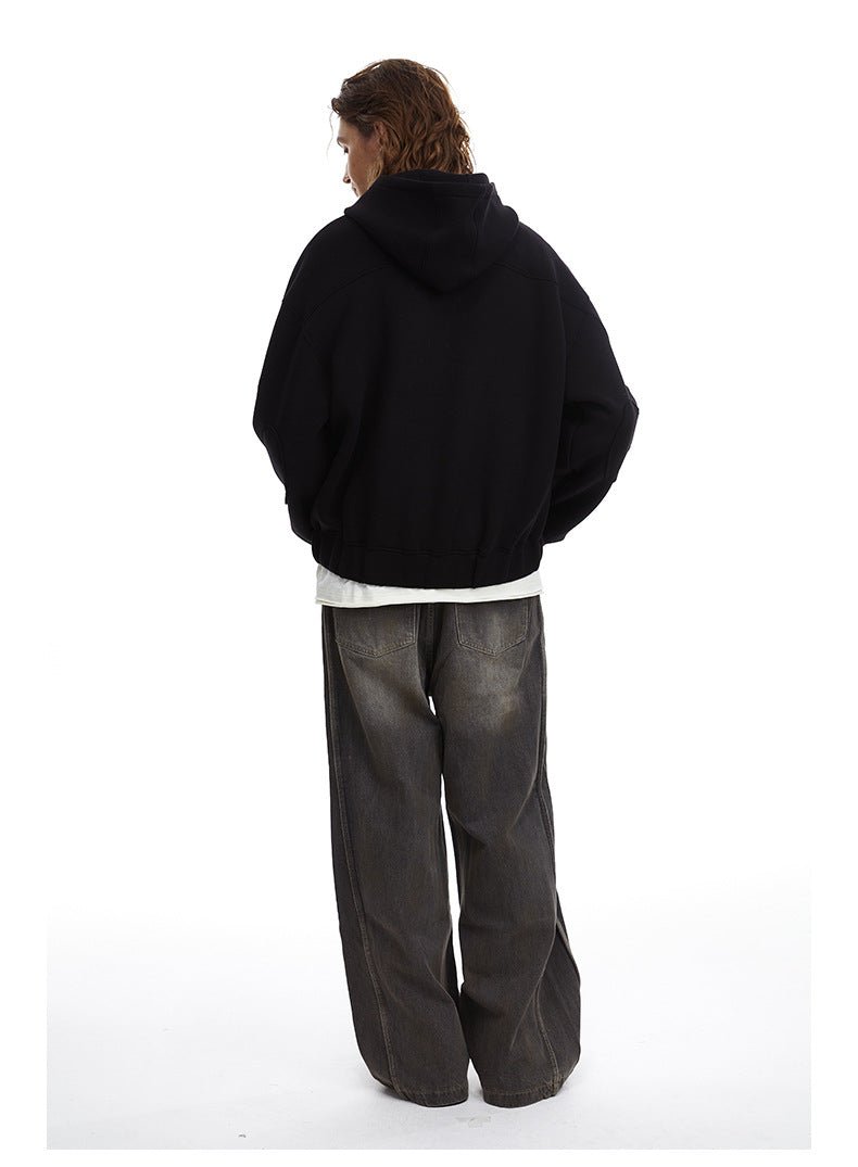 Studio Cropped Boxy Hoodie - Revivo Avenue
