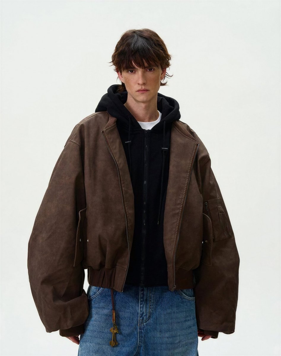 Vanity Two - Piece Bomber Jacket - Revivo Avenue