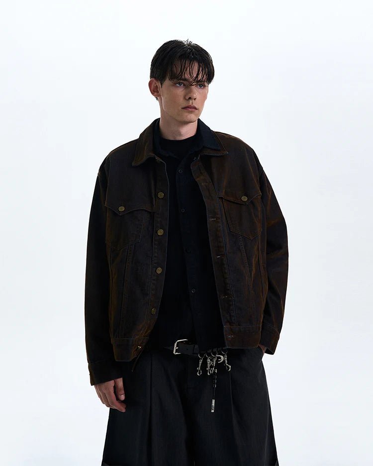 Workwear Canvas Jacket - Revivo Avenue