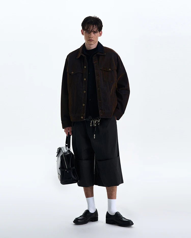 Workwear Canvas Jacket - Revivo Avenue