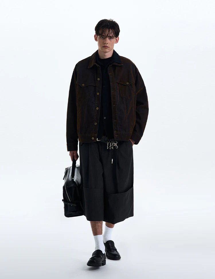 Workwear Canvas Jacket - Revivo Avenue